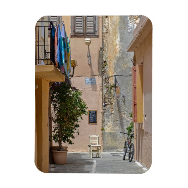 Mediterranean Street Magnet (Vertical)