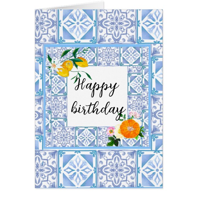 Mediterranean style,lemon,Amalfi style, (Front)