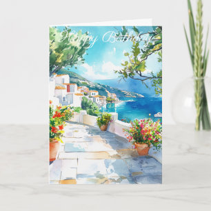 Mediterranean Summer Card