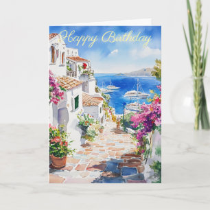 Mediterranean Summer Card