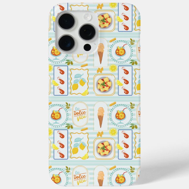 Mediterranean Summer Vibes Case-Mate iPhone Case (Back)