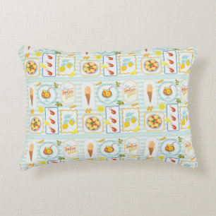 Mediterranean Summer Vibes Decorative Cushion