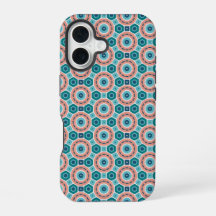 Mediterranean Summer Vibes Geometric Pattern