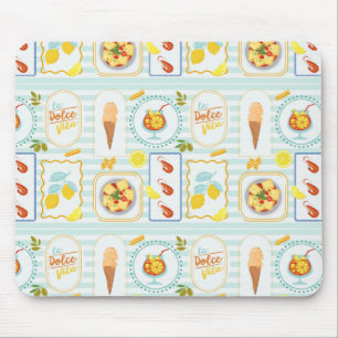 Mediterranean Summer Vibes Mouse Mat