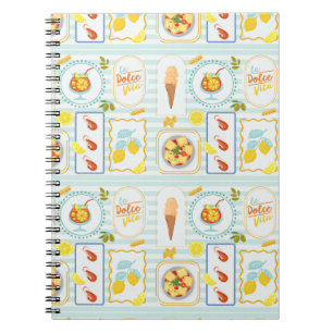 Mediterranean Summer Vibes Notebook