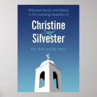 Mediterranean Summer, wedding reception welcome