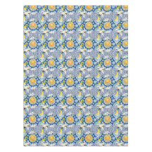 Mediterranean sun,flowers,lemon ,half moon,