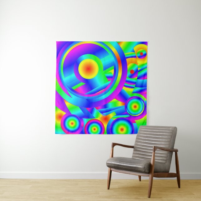 Mediterranean Sunrise Tapestry (In Situ)