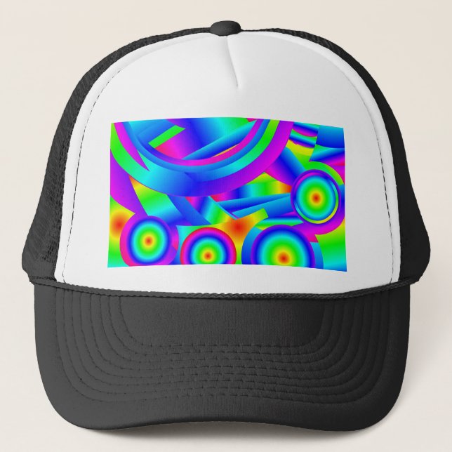 Mediterranean Sunrise Trucker Hat (Front)