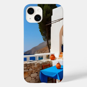 Mediterranean Terrace View Case-Mate iPhone 14 Case