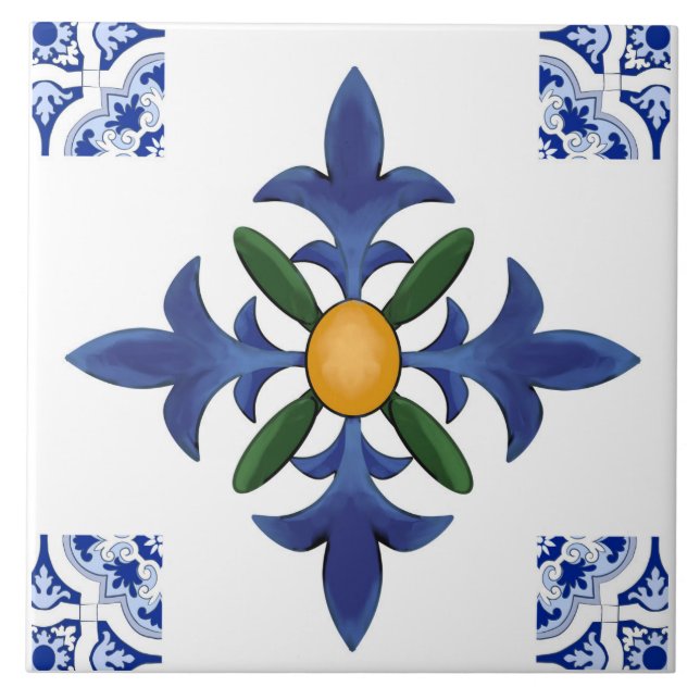 Mediterranean tiles  (Front)