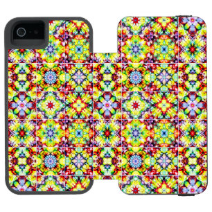 Mediterranean Tiles, Alcohol Ink Tiles, Majolica Incipio Watson™ iPhone 5 Wallet Case