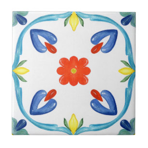 Mediterranean tiles,majolica, Sicilian style Tile