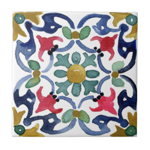 Mediterranean tiles,majolica, Sicilian style Tile
