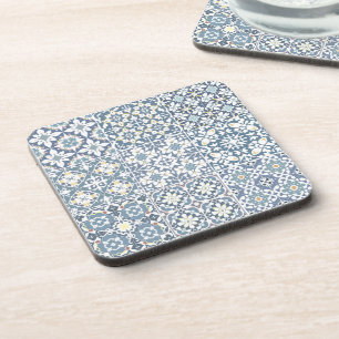 Mediterranean Tiles, Moroccan, Majolica, Azulejo Coaster