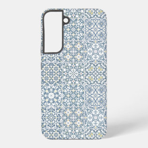 Mediterranean Tiles, Moroccan, Majolica, Azulejo Samsung Galaxy Case