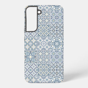 Mediterranean Tiles, Moroccan, Majolica, Azulejo Samsung Galaxy Case