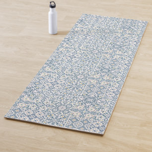 Mediterranean Tiles, Moroccan, Majolica, Azulejo Yoga Mat