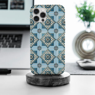 Mediterranean Tiles, Portuguese, Azulejo, Majolica iPhone 15 Pro Max Case