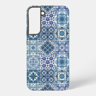 Mediterranean Tiles, Portuguese, Azulejo, Majolica Samsung Galaxy Case