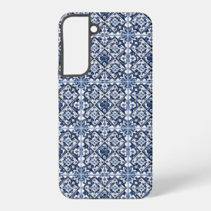 Mediterranean Tiles, Portuguese, Azulejo, Majolica Samsung Galaxy Case