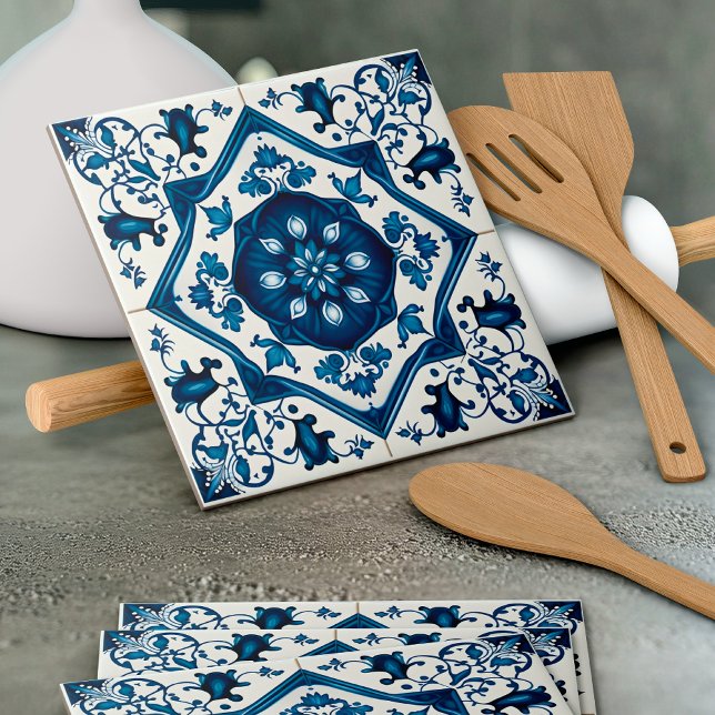 Mediterranean Tiles, Portuguese, Azulejo, Majolica Tile (Creator Uploaded)
