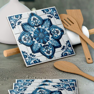 Mediterranean Tiles, Portuguese, Azulejo, Majolica Tile