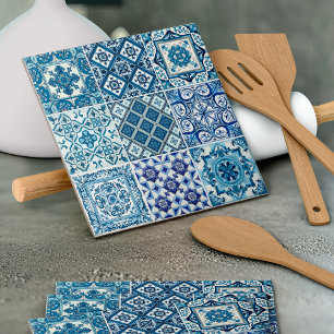 Mediterranean Tiles, Portuguese, Azulejo, Majolica Tile