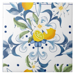 Mediterranean tiles,Sicilian tiles ,majolica