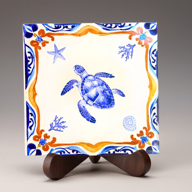 Mediterranean Turtle Tile (Creator Uploaded)