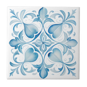 Mediterranean Tuscany Blue Tile