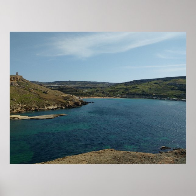 Mediterranean View Print  (Front)