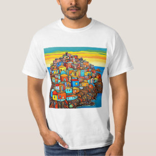 Mediterranean Village 1 T-Shirt