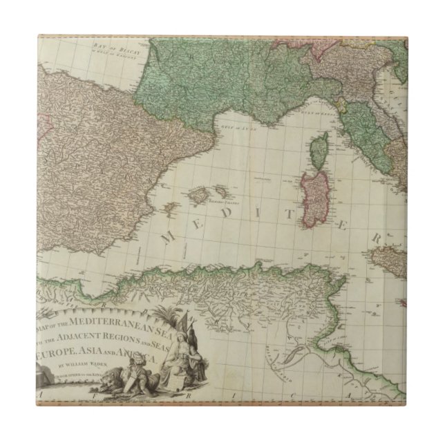 Mediterranean West Tile (Front)