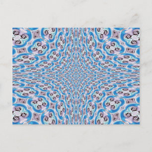 Mediterraneo in Blue Postcard