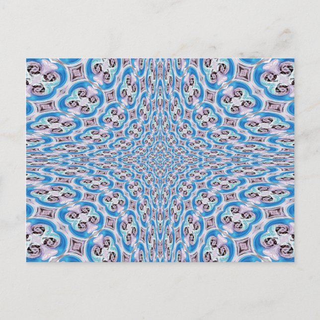 Mediterraneo in Blue Postcard (Front)