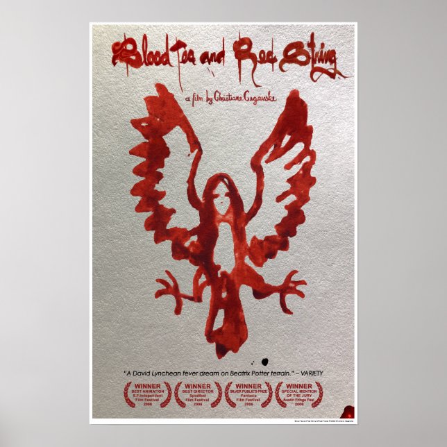 Medium Blood Tea and Red String Official Poster (Front)