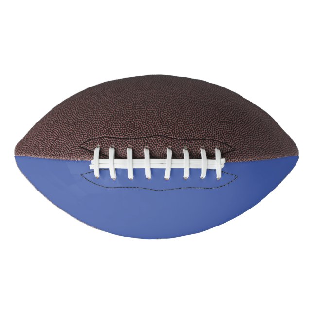  Medium Blue #445EAA, Faded Blue American Football (Front)