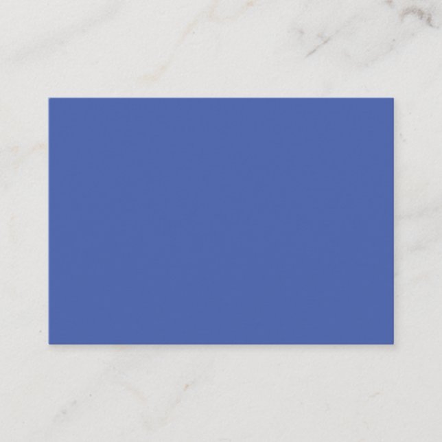 Medium Blue #445EAA, Faded Blue Enclosure Card (Front)