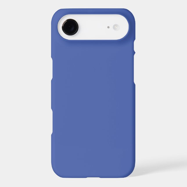 Medium Blue, Dusky Blue iPhone / iPad case (Back)