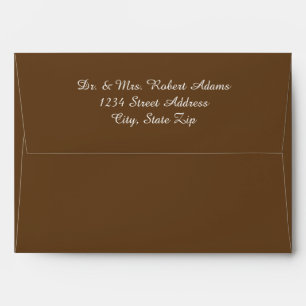 Medium Brown - Envelope