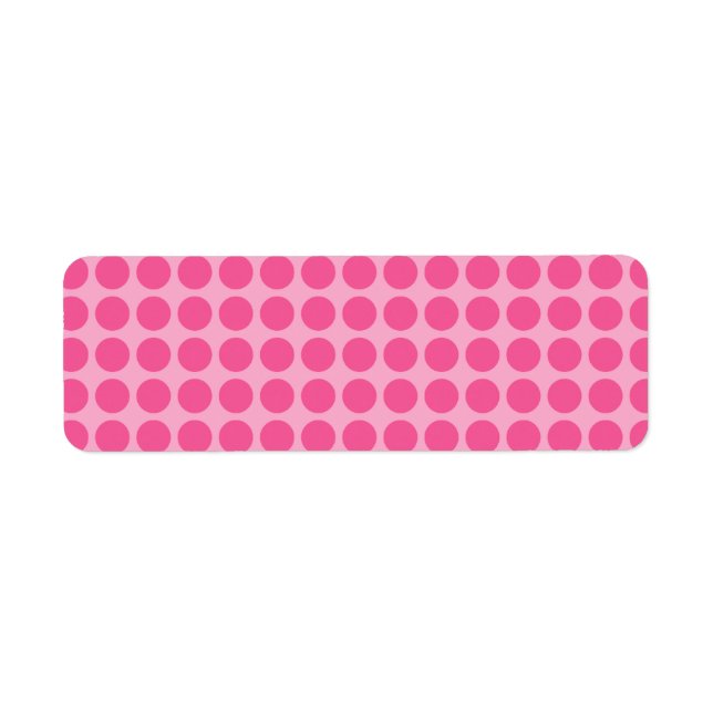 Medium Bubble Gum Dots (Front)