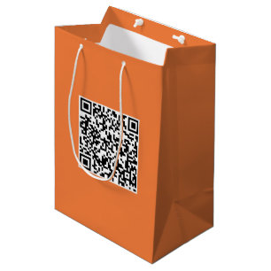 Medium Custom Bag with QR Code for Brand Promotion