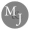 Medium Grey Monogrammed Wedding Envelope Seals
