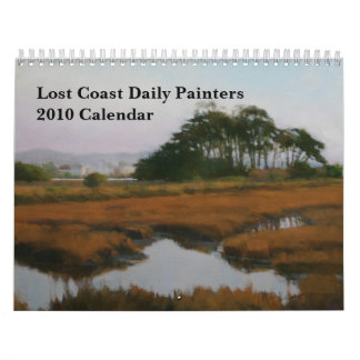 Medium Lost Coast Daily Painters 2010 Calendar
