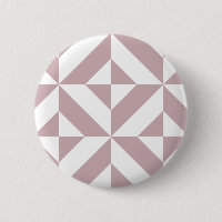 Medium Mauve Geometric Deco Cube Pattern