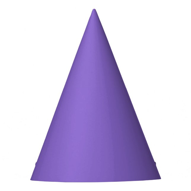 Medium Purple Party Hat (Front)