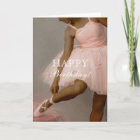 Medium Skin Ballerina Birthday