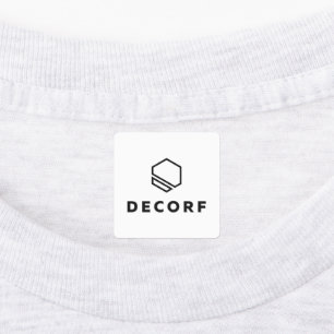 Medium Square Iron On Label