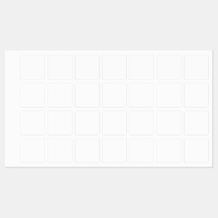 Medium Square Iron On Label